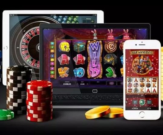 phone, laptop and tablet for online gambling
